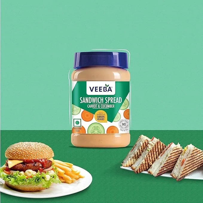 Veeba Carrot and Cucumber Sandwich Spread, 250gm image 5