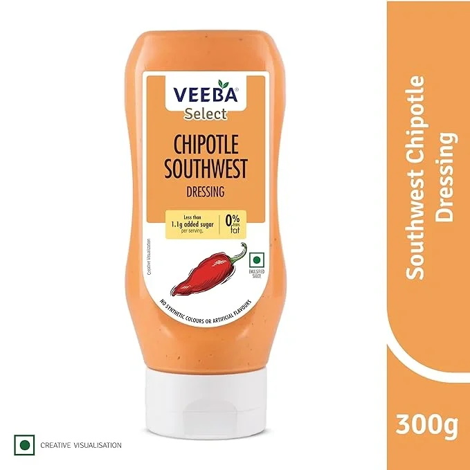 Veeba Chipotle Southwest Dressing 300g – Bold & Smoky Taste image 6