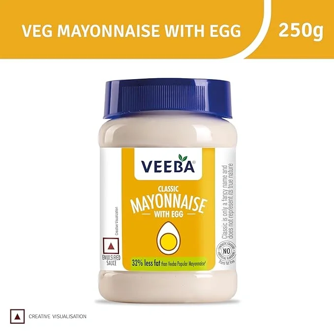 Veeba Classic Mayonnaise With Egg, 250G image 5
