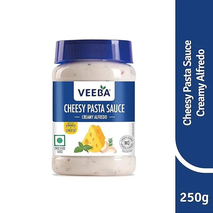 Veeba Cheesy Alfredo Pasta Sauce 250g | Rich & Creamy Taste image 6