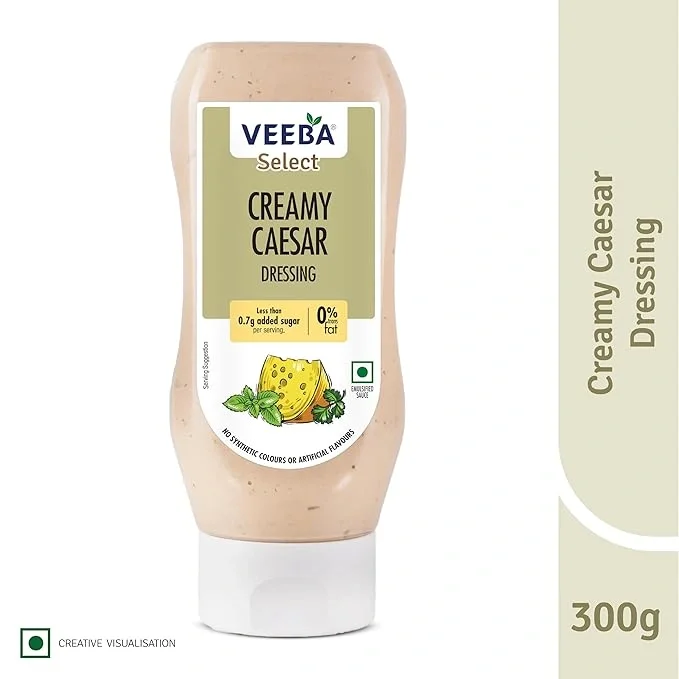 Veeba Creamy Caesar Dressing 300g – Smooth & Flavourful image 5