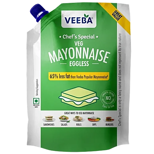 Veeba Chef's Special Eggless Mayonnaise 300g Pouch