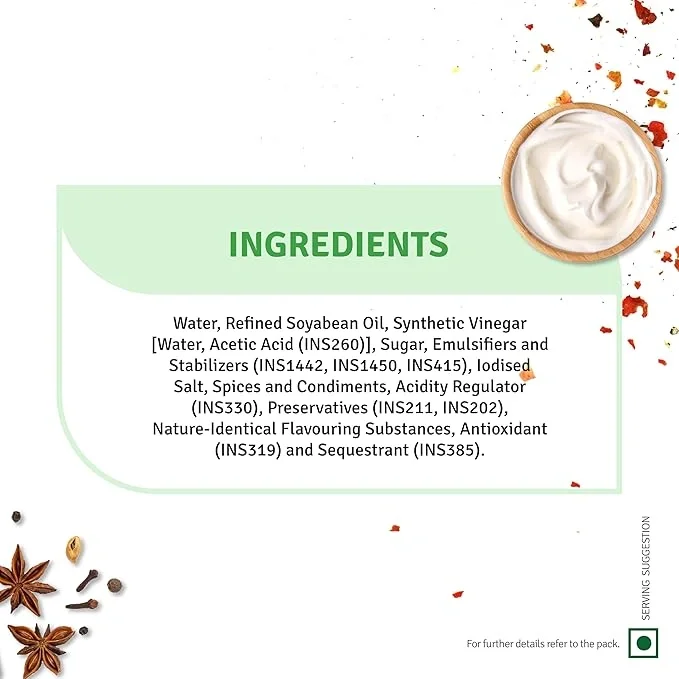 Veeba Veg Eggless Mayonnaise, 250gm image 6