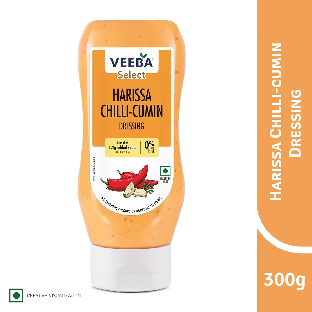 Veeba Harissa Chilli Cumin Dressing 300g – Spicy & Healthy image 3