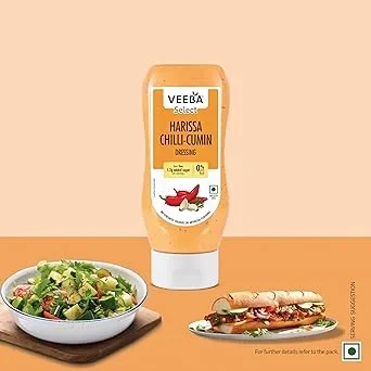Veeba Harissa Chilli Cumin Dressing 300g – Gluten-Free & Tangy image 3