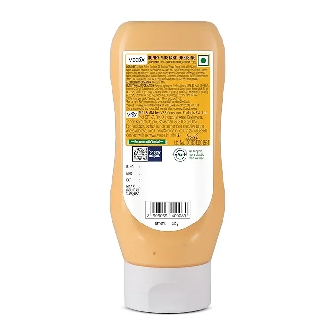  Veeba Honey Mustard Dressing (300G) image 2