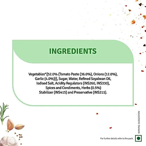 Veeba Pasta & Pizza Sauce - Herby Tomato, 100gm image 3