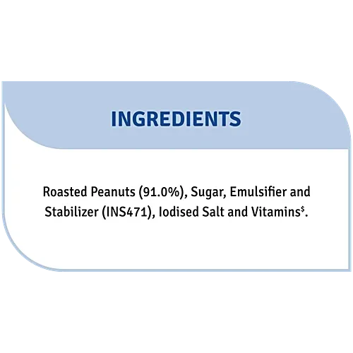 Veeba Peanut Butter Crunchy, High Protein, 320gm image 4