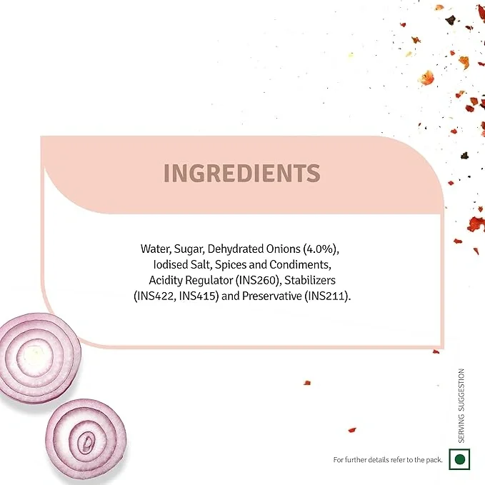 Veeba Select Sweet Onion Sauce 350g – Perfect for Snacks & Meals image 3
