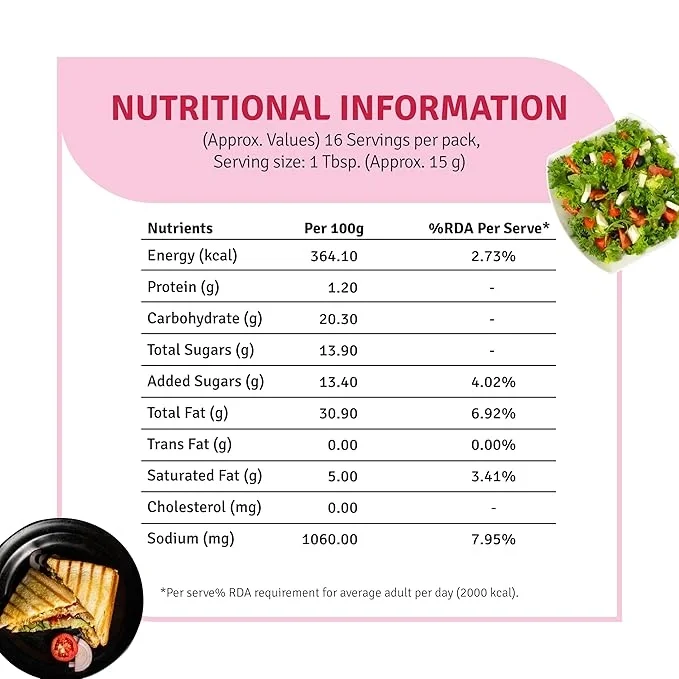 Veeba Thousand Island Sandwich Spread, 250gm image 7