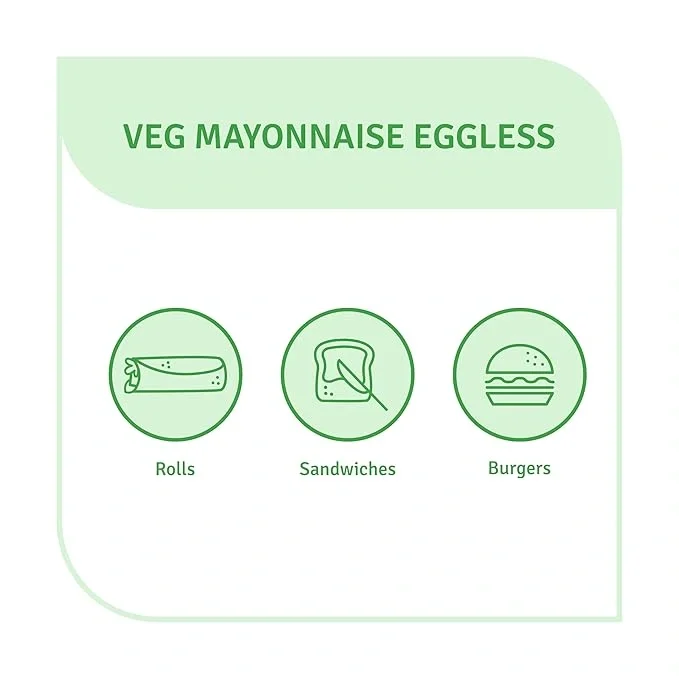 Veeba Veg Eggless Mayonnaise, 250gm image 4