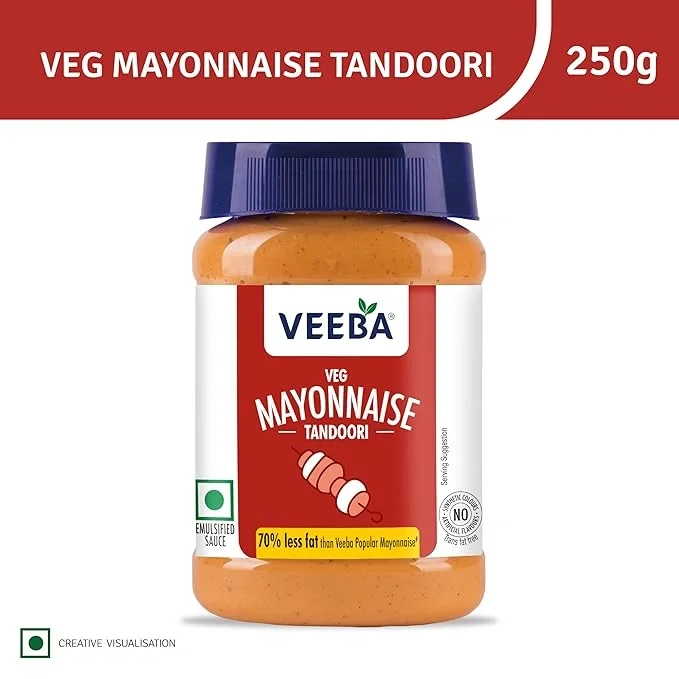 Veeba Veg Mayonnaise Tandoori, 250Gm image 6