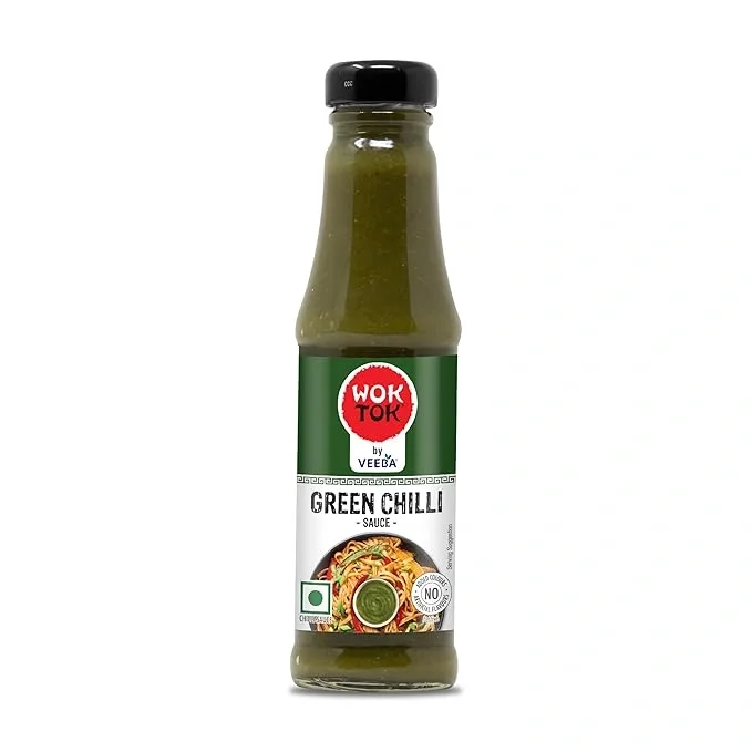 Wok Tok By Veeba Green Chilli Sauce 200 G 