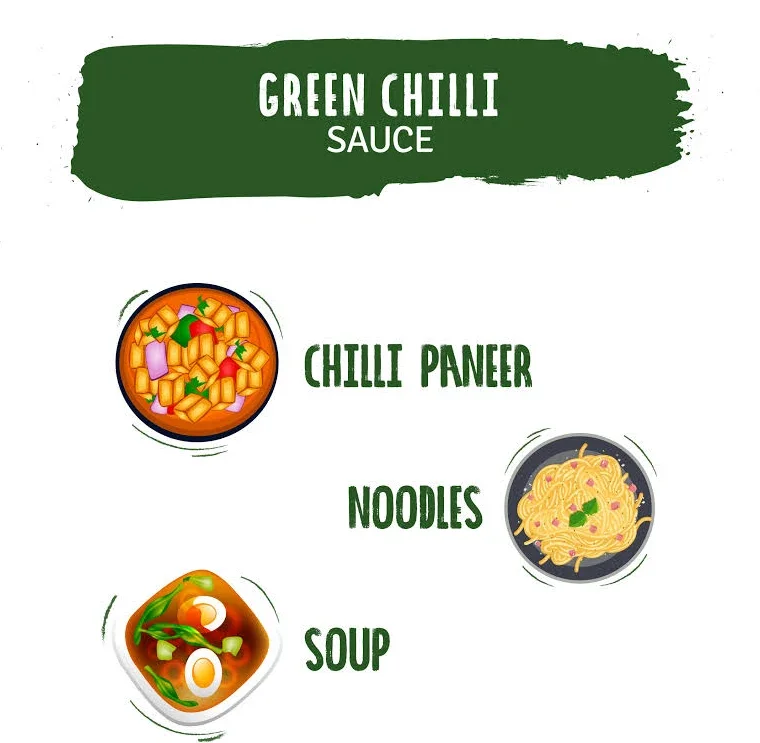 Wok Tok By Veeba Green Chilli Sauce, 100gm image 3