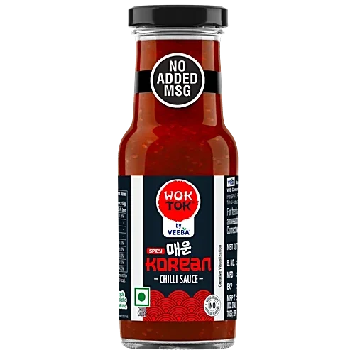 Veeba Wok Tok Korean Chilli Sauce 225g | Hot & Flavourful