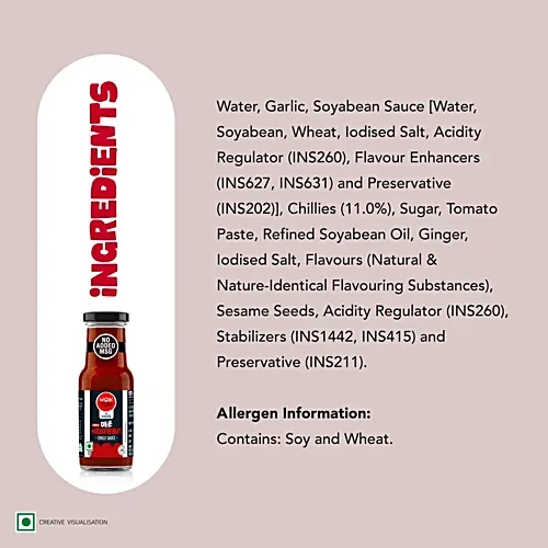 Veeba Wok Tok Korean Chilli Sauce 225g | Hot & Flavourful image 5