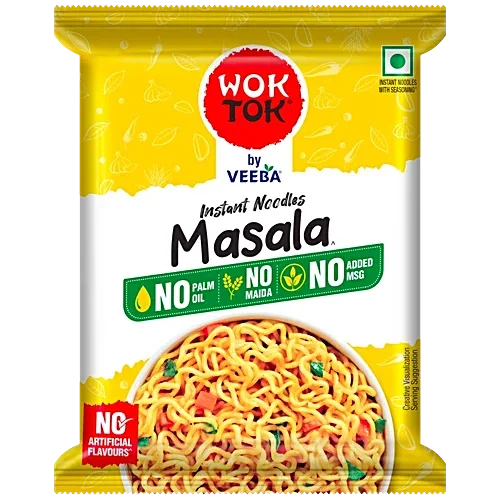 Wok Tok by Veeba Masala Instant Noodles, 66gm
