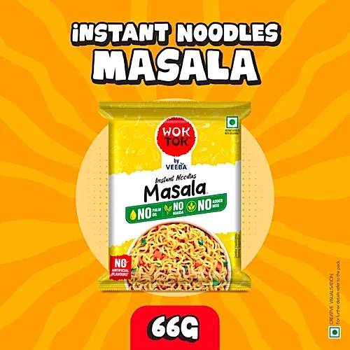 Wok Tok by Veeba Masala Instant Noodles, 66gm image 4