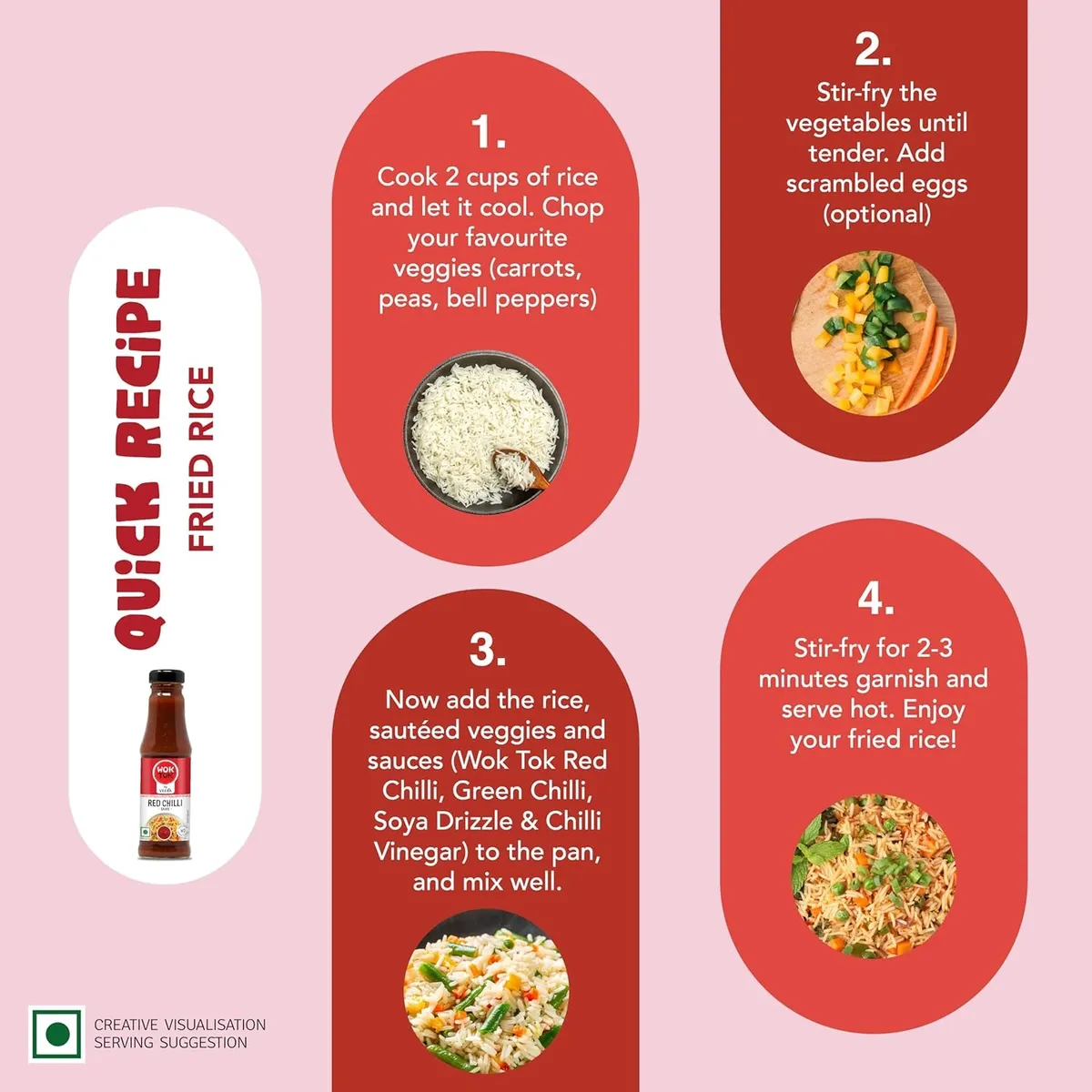 Wok Tok By Veeba Red Chilli Sauce, 200 Gm image 6