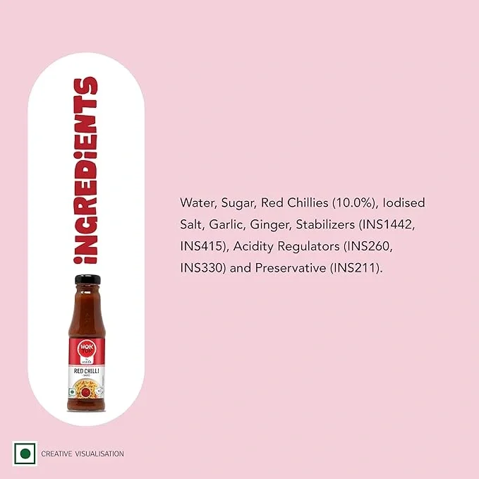 Wok Tok By Veeba Red Chilli Sauce, 200 Gm image 11