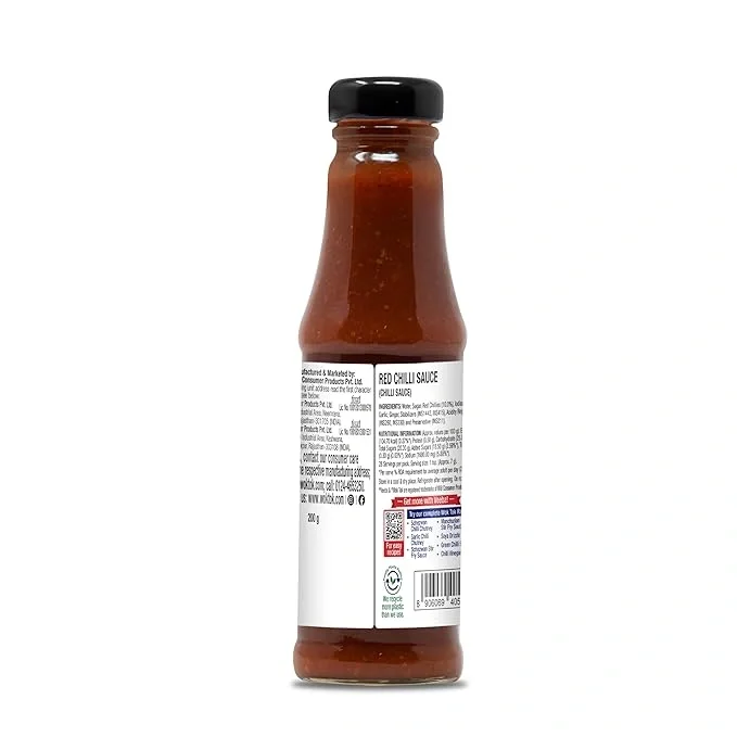Wok Tok By Veeba Red Chilli Sauce, 200 Gm image 10