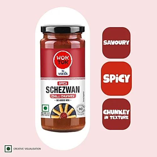 Veeba Wok Tok Spicy Schezwan Chilli 250g – Perfect for Asian Cooking image 2