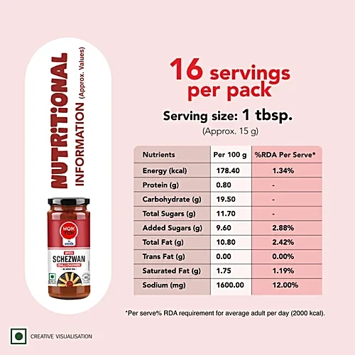 Veeba Wok Tok Spicy Schezwan Chilli 250g – Perfect for Asian Cooking image 4