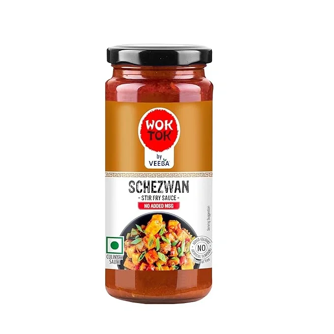 Wok Tok by Veeba Schezwan Stir-Fry Sauce, 250G