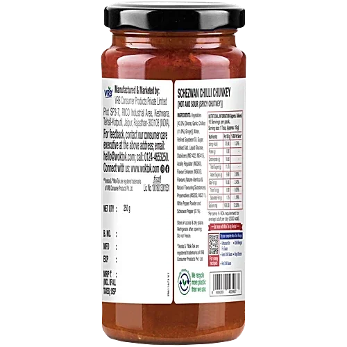 Veeba Wok Tok Spicy Schezwan Chilli 250g – Perfect for Asian Cooking image 7