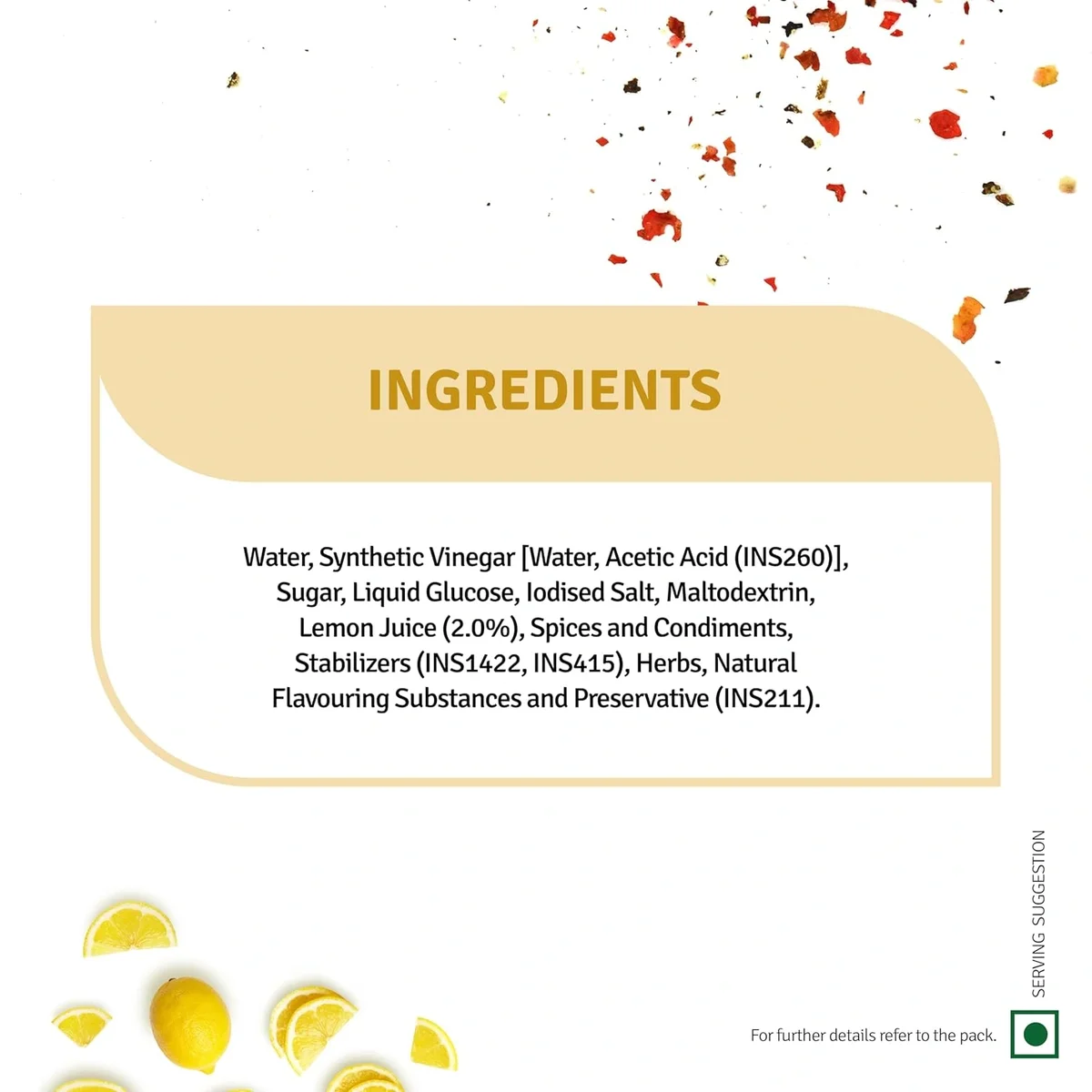 Veeba Zesty Vinaigrette Salad Dressing (320g) – Perfect for Fresh Salads image 3