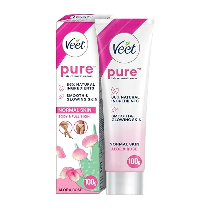  Veet Silk & Fresh Hair Removal Cream, Normal Skin -30g