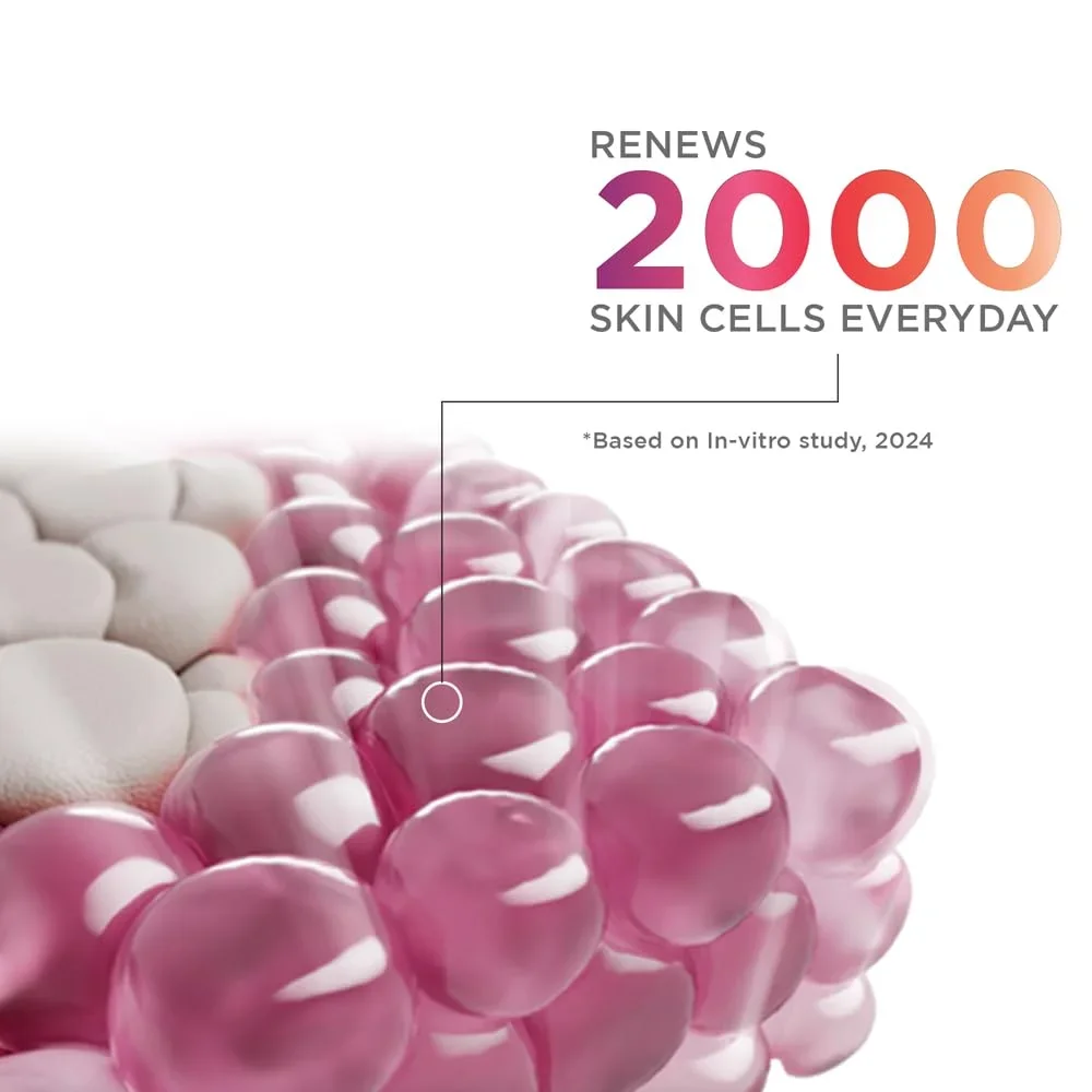 Glow & Lovely Renew Bright Multivitamin Serum In Cream | Vitamins B,C And E | Renews Skin Cells |Bright And Healthy Skin | Clinically Proven Formula Is Dermatologically Tested | 80G  image 5