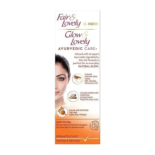 Glow & Lovely Natural Face Cream Ayurvedic Care+, 50 g image 4