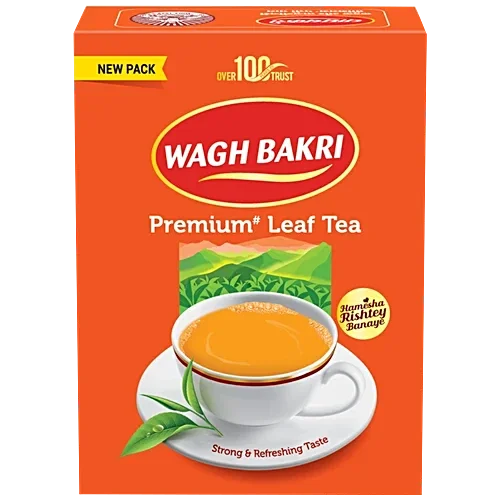 Wagh Bakri Premium Leaf Tea, 500g Carton Pack