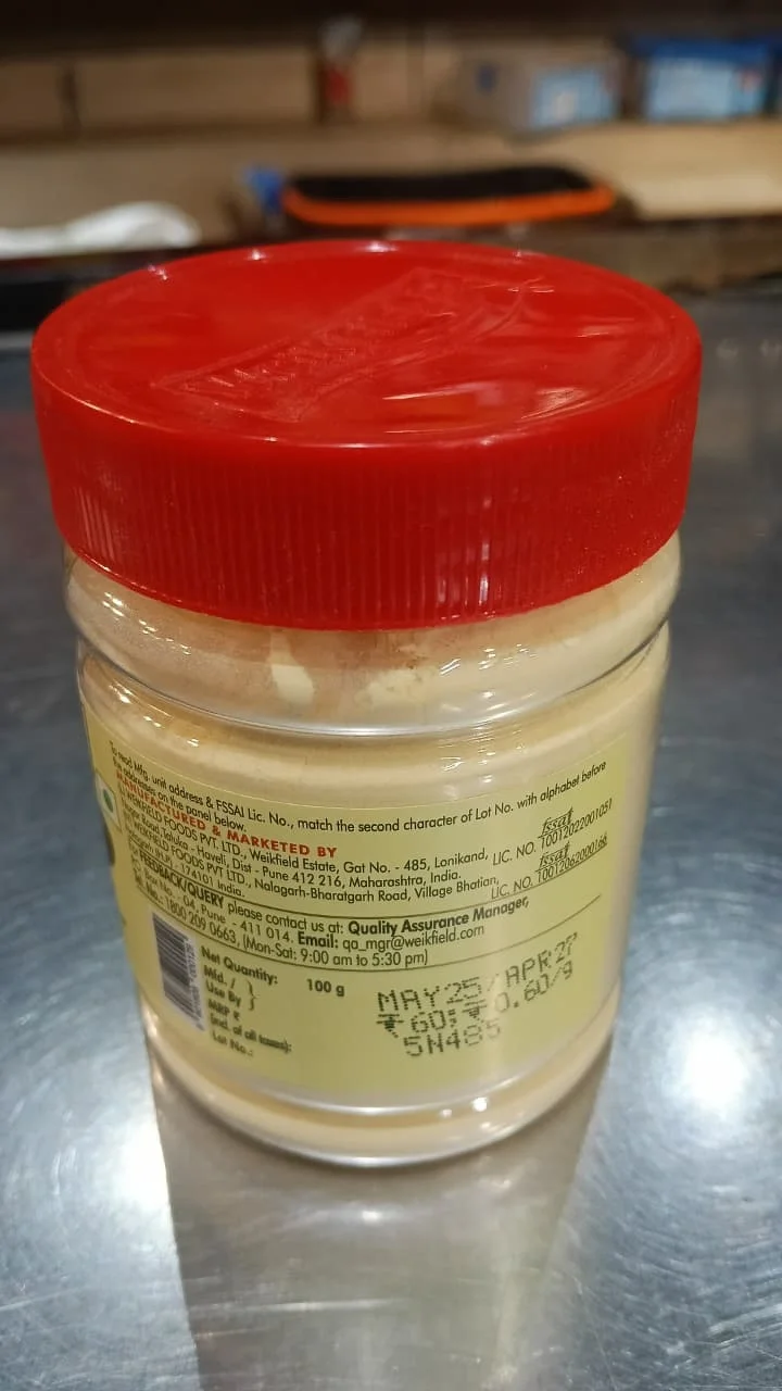  Weikfield Custard Powder - Vanilla, 100g Jar image 2