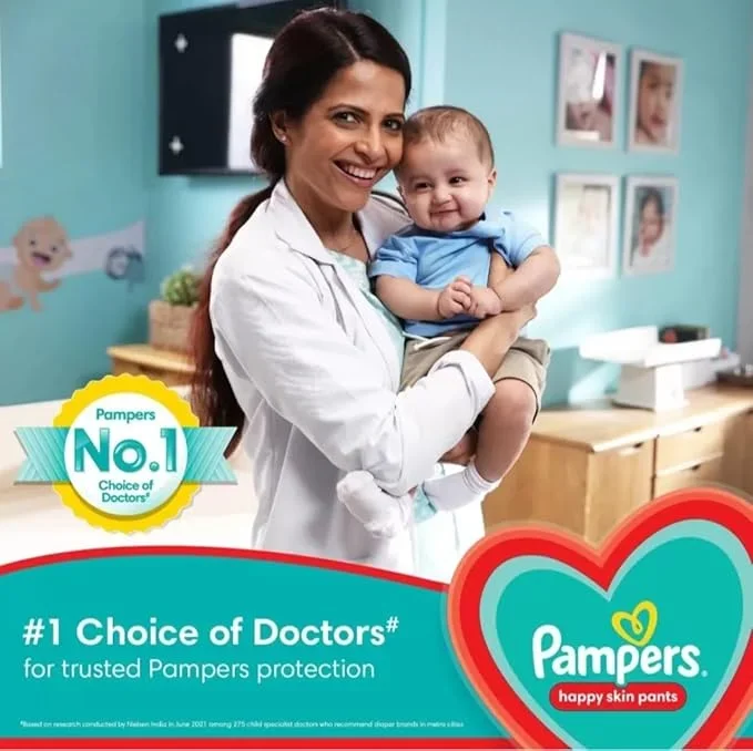 Pampers Small Size Baby Diapers 38 pcs – Extra Absorbent, Size S image 3