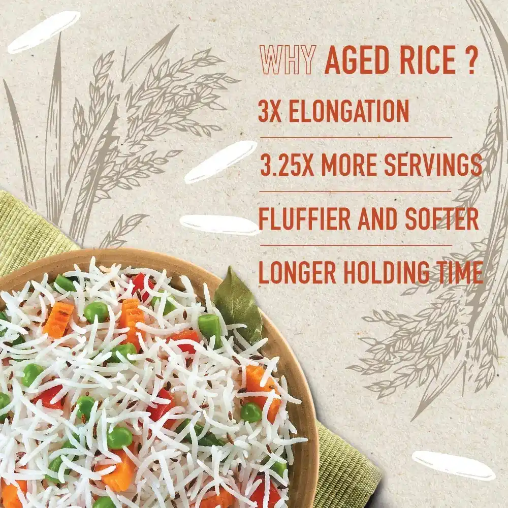 India Gate Tibar Basmati Rice 1kg – Soft, Aromatic & Perfect for Everyday Meals image 3