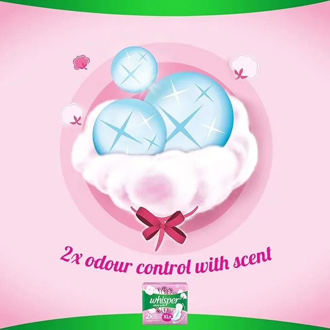 Ultra Skinlove Soft Thin Irritation Free XL+ Sanitary Pads - 30 Pads image 3