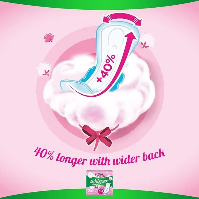 Ultra Skinlove Soft Thin Irritation Free XL+ Sanitary Pads - 30 Pads image 2