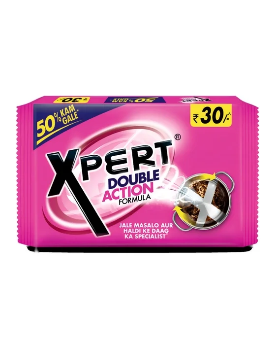 Xpert Double Action Formula Pack of 5 , 450g(90g*5 Bars) (Buy 3 Get 2 Extra)