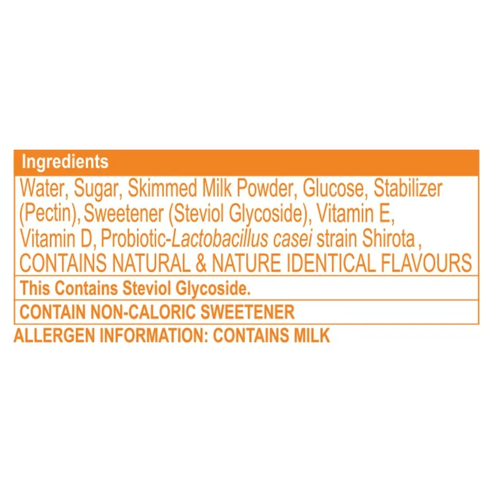 Yakult Light Mango Probiotic Drink 65ml | Pack of 5 image 4