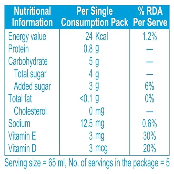 Yakult Light Probiotic Drink 65 ml – Pack of 5 Light Bottles image 4