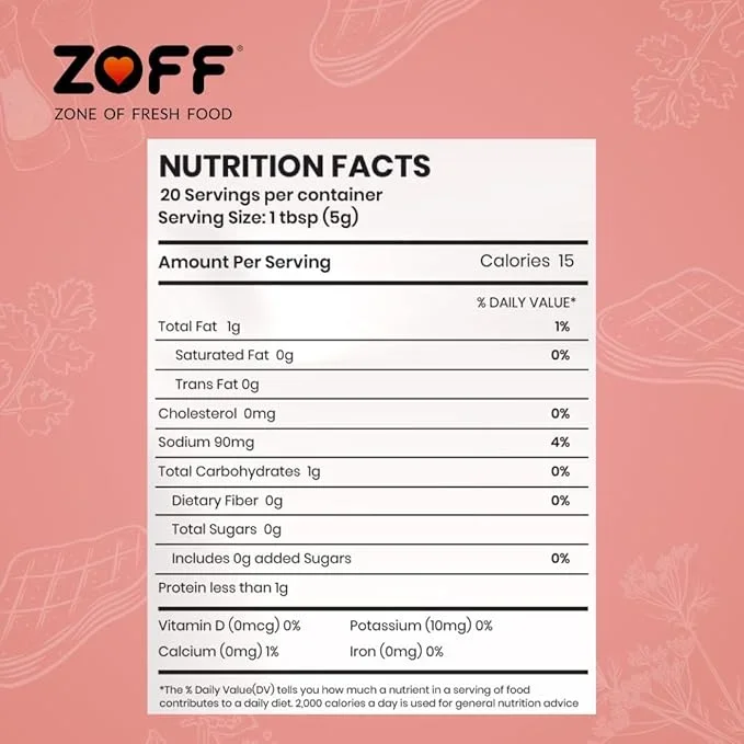  Zoff Meat Masala - Spice Blend for Rich & Flavorful Meat Dishes - Zip Lock Pouch – 100g image 3