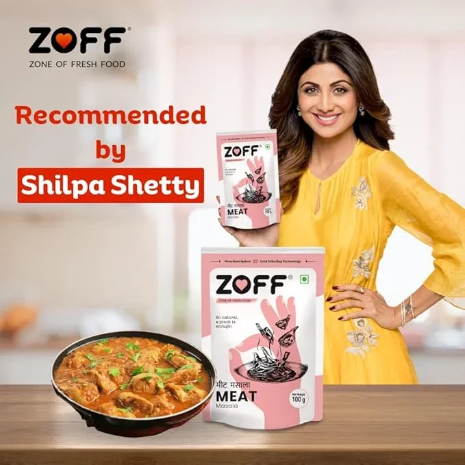  Zoff Meat Masala - Spice Blend for Rich & Flavorful Meat Dishes - Zip Lock Pouch – 100g image 6