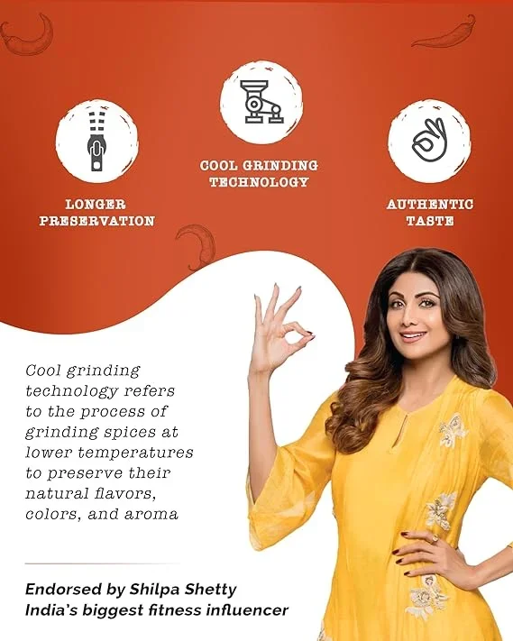 Zoff Kashmiri lal mirch powder 100g Flavorful Experience in Every Dish    image 5