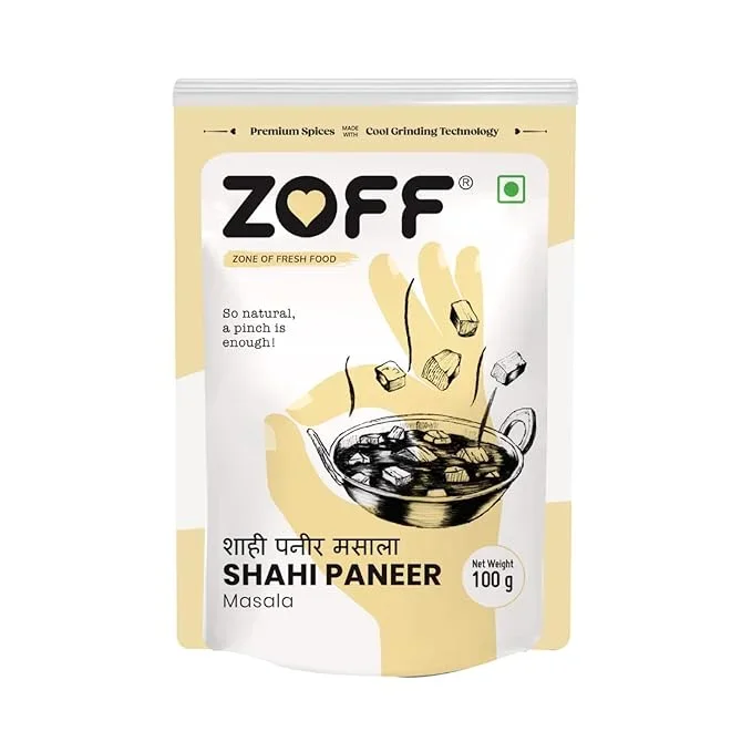 Zoff Premium Shahi Paneer Masala 100 g Pouch