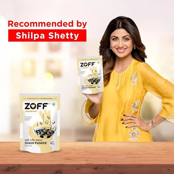 Zoff Premium Shahi Paneer Masala 100 g Pouch image 5